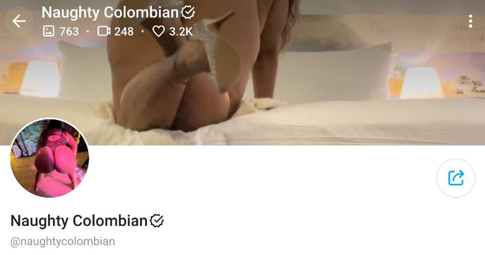 15. Naughty Colombian – Colombian Pornstar Wannabe with a Voluptuous Ass