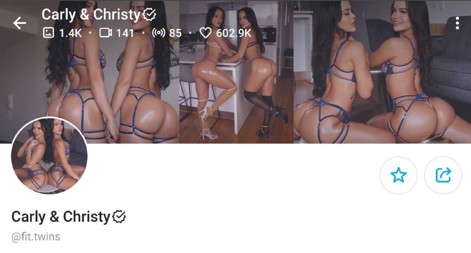 3. Carly & Christy – Sisters Who Love Twinning on OnlyFans In Matching Outfits