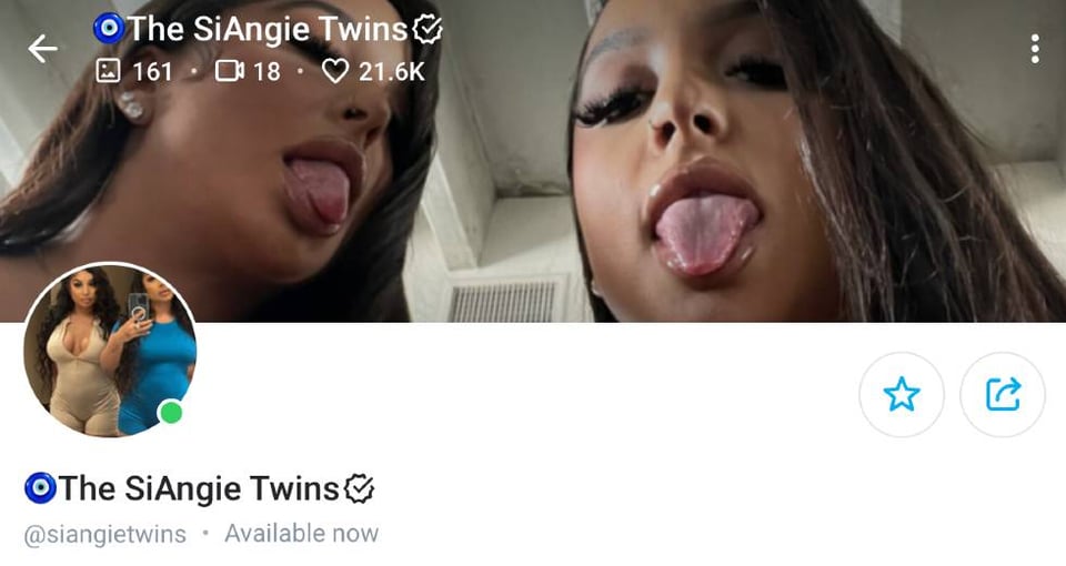 5. The SiAngie Twins – Latina American Rappers with OnlyFans Twins Tapes