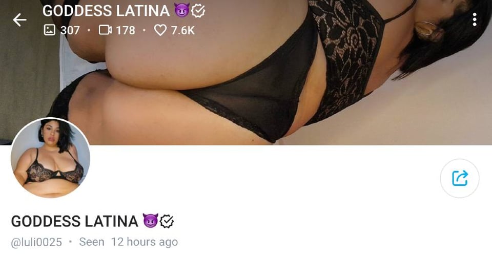 5. Goddess Latina – Big-Assed OnlyFans Latina with Daily Updates