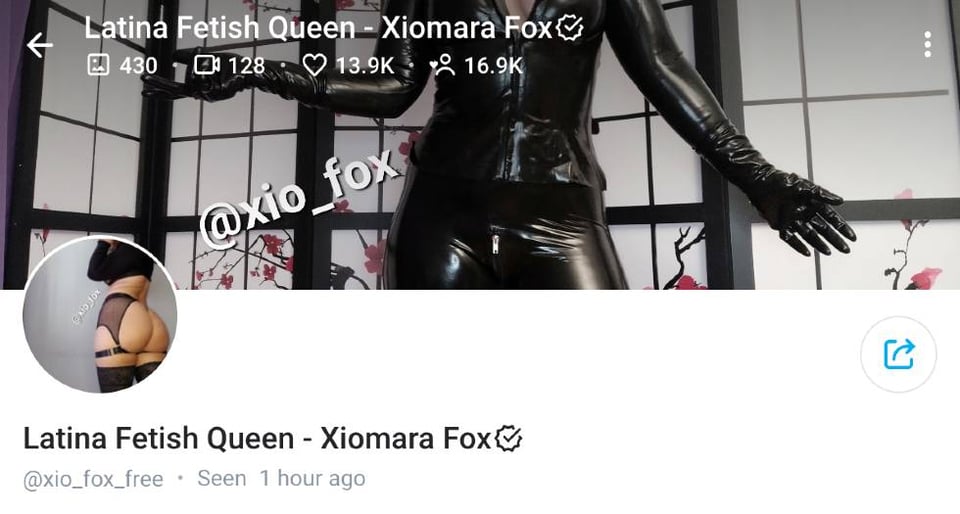 12. Xiomara Fox – OnlyFans Latina Fetish Queen into Findom Play