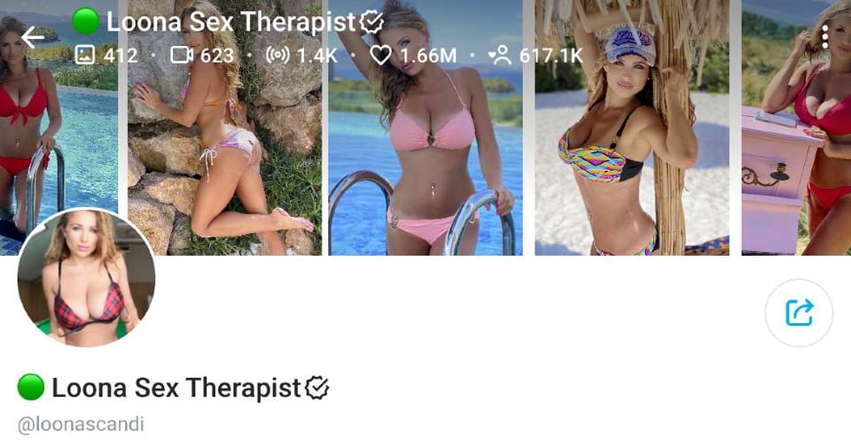 4. Loona Sex Therapist – Your Personal Free OnlyFans Sex Therapist