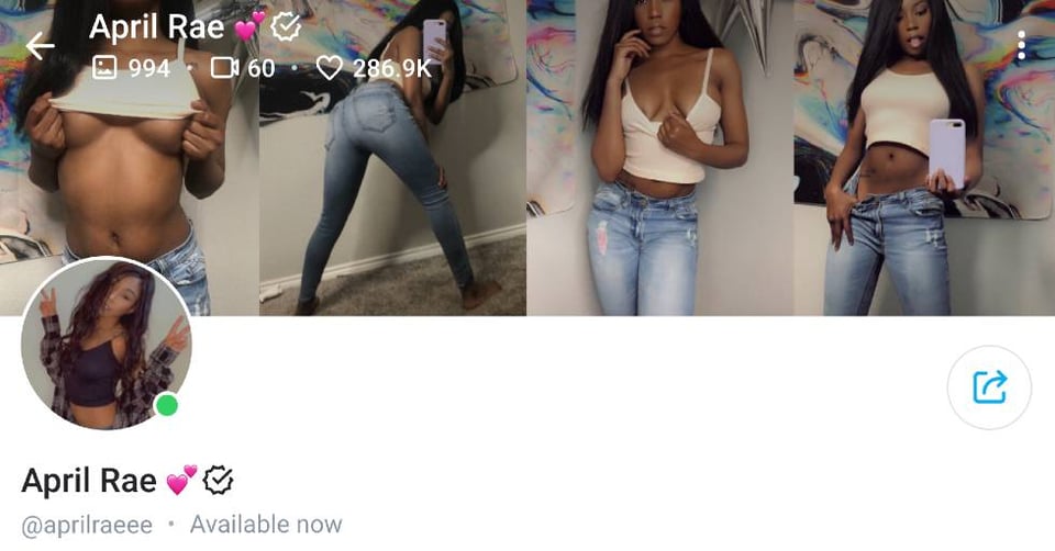 8. April Rae – College Ebony OnlyFans Teen Tells You How to Use Your Tool