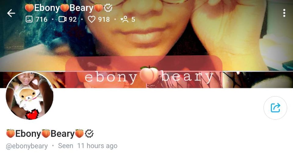 11. Ebony Beary – Streamer-Turned-Egirl with Ebony OnlyFans ASMR