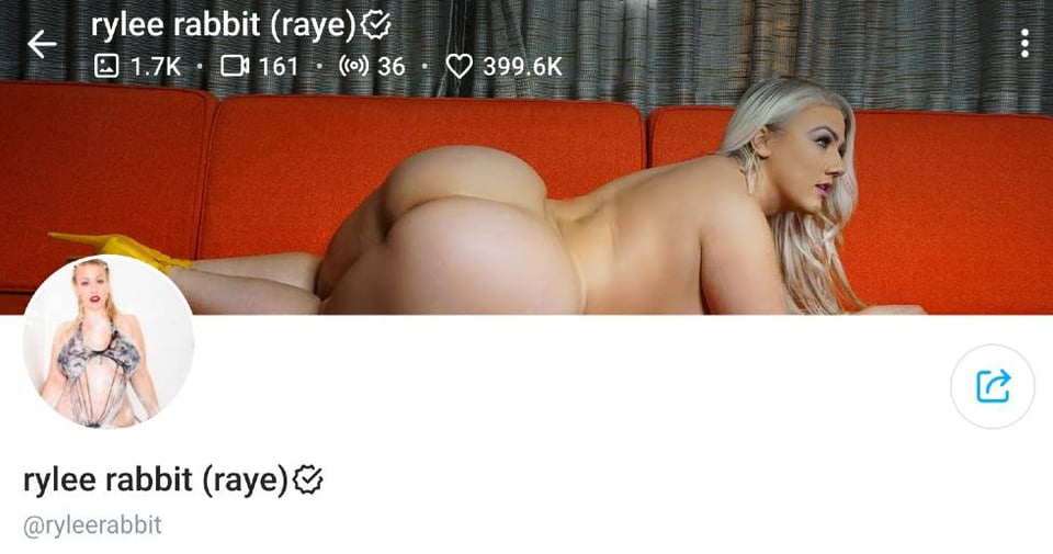 6. Rylee Rabbit  – All-Natural BBW PAWG OnlyFans Twerker