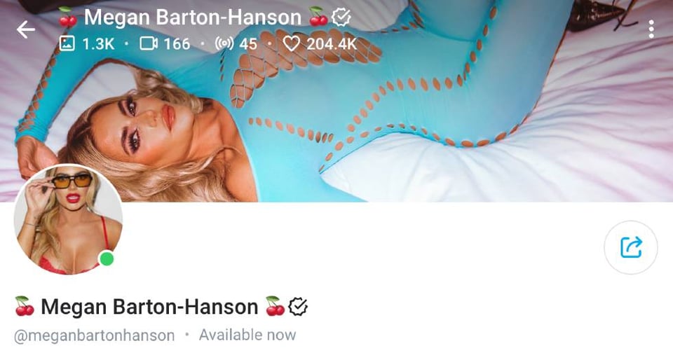 9. Megan Barton-Hanson – Former Love Island Contestant and Top OnlyFans Model